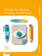 Portada de CUADERNO EDUCACIÓN PLÁSTICA, VISUAL Y AUDIOVISUAL SERIE CREA NIVEL I ESO SABER HACER CONTIGO