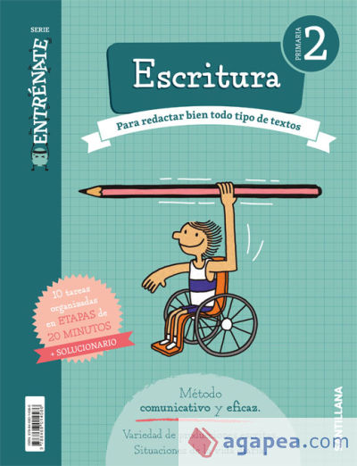 CUADERNO ESCRITURA SERIE ENTRENATE 2 PRIMARIA