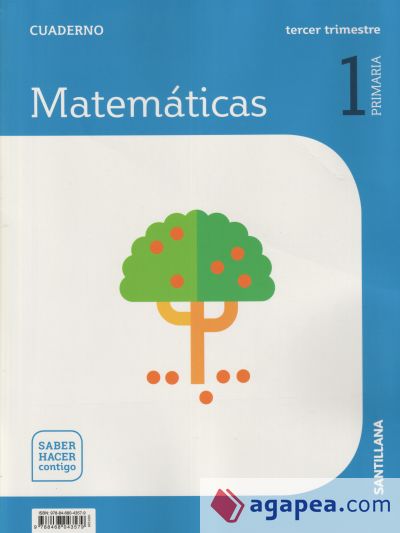 CUADERNO MATEMATICAS 1 PRIMARIA 3 TRIM SABER HACER CONTIGO