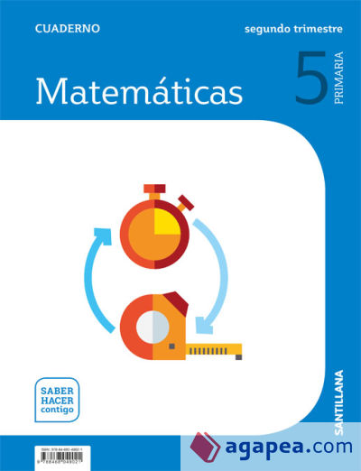 CUADERNO MATEMATICAS 5 PRIMARIA 2 TRIM SABER HACER CONTIGO