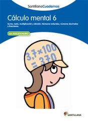 Portada de Cálculo mental 6