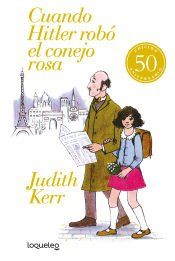 Portada de Cuando Hitler rob&oacute; el conejo rosa (edici&oacute;n 50 aniversario)