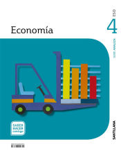 Portada de ECONOMIA SERIE ANALIZA 4 ESO SABER HACER CONTIGO