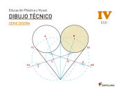 Portada de Educación Plástica y Visual : Dibujo técnico 4º ESO