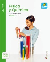 Portada de FISICA Y QUIMICA SERIE INVESTIGA M LIGERA 4 ESO SABER HACER