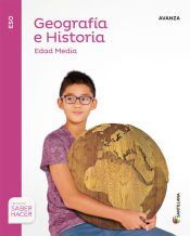Portada de GEOGRAFIA E HISTORIA AVANZA 2 ESO SABER HACER