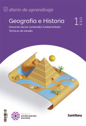 Portada de Geografía e Historia 1 ESO, Aragón. Construyendo mundos