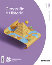 Portada de Geografía e Historia 1 ESO, Castilla y León. Construyendo mundos