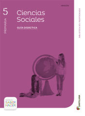 Portada de Guía C. Sociales 5 prm Aragón (9Unid)