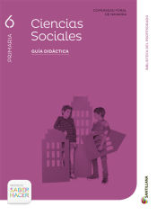 Portada de Guía C. Sociales Navarra 6 Prm