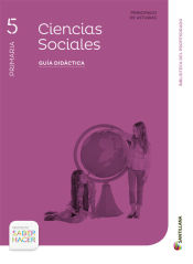 Portada de Guía Ciencias Sociales 5 primaria Asturias (9unidades)