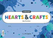 Portada de HEARTS & CRAFTS BLUE NOTEBOOK I 6PRIMARY