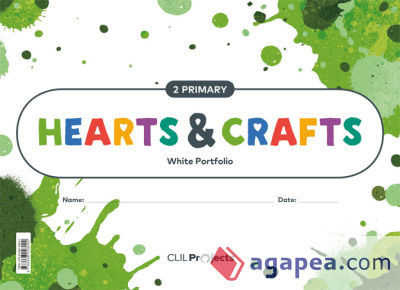 HEARTS & CRAFTS WHITE NOTEBOOK 2 PRIMARIA