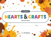 Portada de HEARTS & CRAFTS WHITE NOTEBOOK 3 PRIMARY