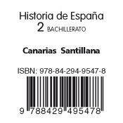 Portada de HISTORIA DE ESPAÑA 2 BACHILLERATO LA CASA DEL SABER