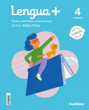 Portada de LENGUA+ SERIE PRACTICA TAREAS Y DESTREZAS COMUNICATIVAS 4 PRIMARIA