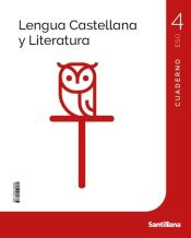 Portada de LENGUA Y LITERATURA 4ESO SANTILLANA