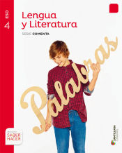 Portada de LENGUA Y LITERATURA SERIE COMENTA 4 ESO SABER HACER