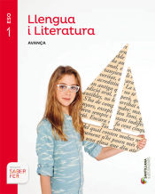 Portada de LLENGUA I LITERATURA SERIE AVANÇA 1 ESO SABER FER