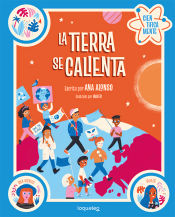 Portada de La tierra se calienta. Colección Científicamente