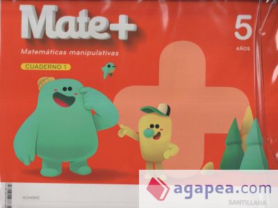 MATE+ MATEMATICAS MANIPULATIVAS 5 AÑOS