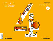 Portada de MUSIC IN TUNE 4 PRIMARY ACTIVITY BOOK