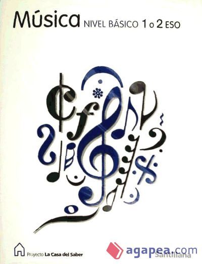 MUSICA NIVEL BASICO 1 O 2 ESO + CD LA CASA DEL SABER