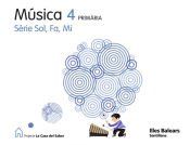 Portada de MUSICA SOL FA MI 4 PRIMARIA LA CASA DEL SABER