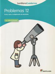 Portada de Problemas Santillana Cuaderno 12