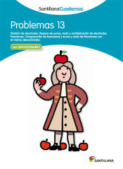 Portada de Problemas Santillana Cuaderno 13