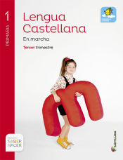 Portada de Proyecto Mochila Ligera. Lengua En Marcha, 1º Primaria