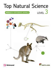 Portada de TOP NATURAL SCIENCE 3 VERTEBRATE ANIMALS