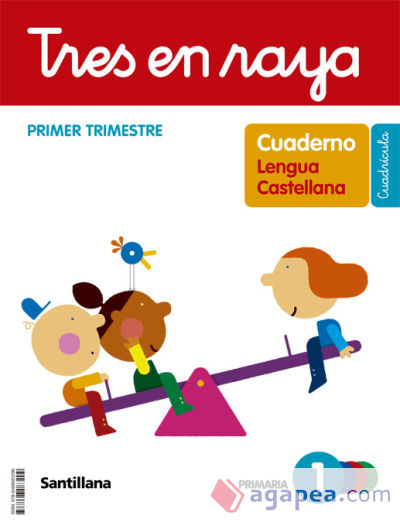 TRES EN RAYA CUADERNO LENGUA CUADRICULA 1 PRIMARIA 1 TRIM