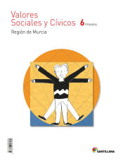 Portada de VALORES SOCIALES Y CIVICOS REGION DE MURCIA 6 PRIMARIA