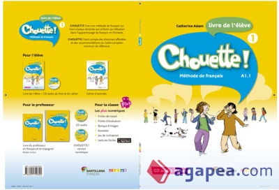 CHOUETTE 1 LIVRE ELEVE + CD