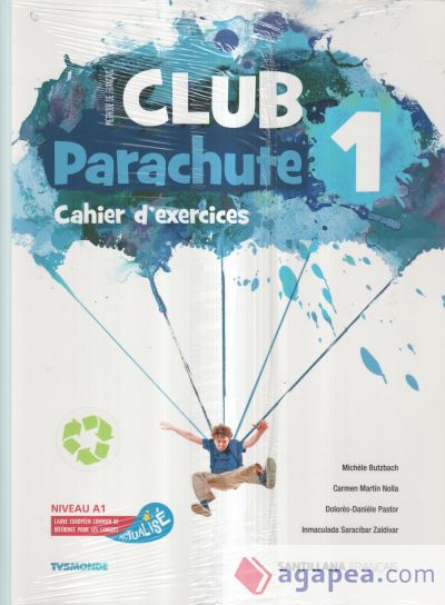 CLUB PARACHUTE 1 PACK CAHIER D'EXERCICES