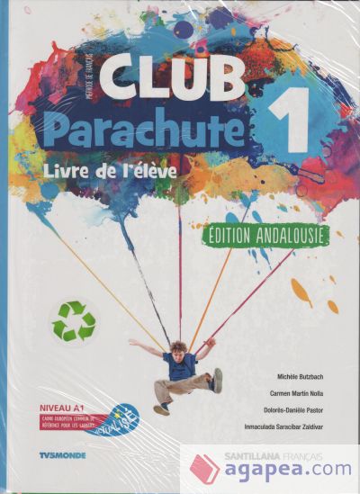 CLUB PARACHUTE 1 PACK ELEVE ANDALUCIA - VARIOS AUTORES - 9788490494929 ...