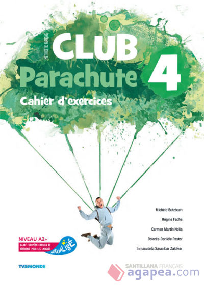 CLUB PARACHUTE 4 PACK CAHIER D'EXERCICES