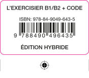 Portada de L'EXERCISIER B1/B2 + CODE