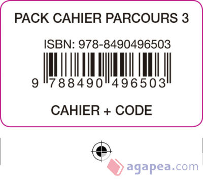 PARCOURS 3 PACK CAHIER D'EXERCICES