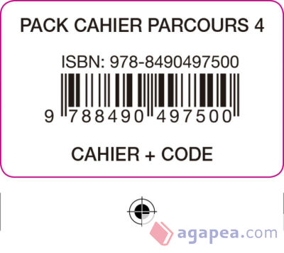 PARCOURS 4 PACK CAHIER D'EXERCICES