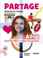 Portada de PARTAGE A1/A2 LIVRE+CAHIER