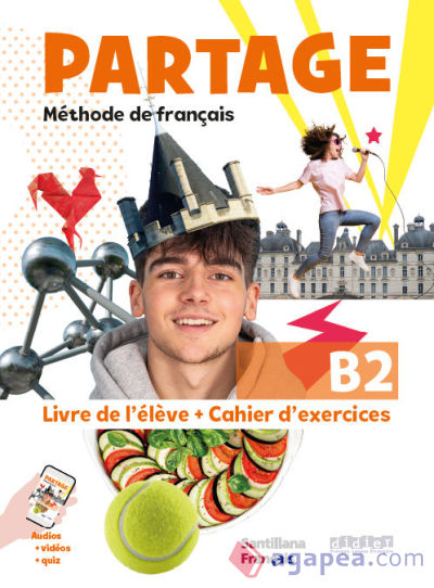 PARTAGE B2 LIVRE+CAHIER