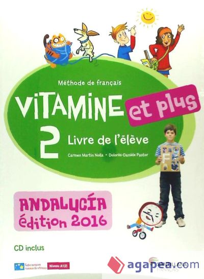 VITAMINE ET PLUS 2 ELEVE+CD ANDALUCIA