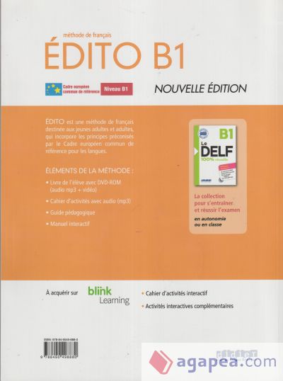 EDITO B1. CAHIER D'ACTIVITES - ELODIE HEU - 9788490498880 - SANTILLANA ...