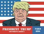 Portada de President Trump (English Edition) (Ebook)