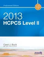 Portada de 2013 HCPCS Level II Professional Edition -- E-Book (Ebook)