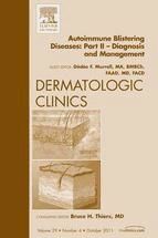 Portada de Autoimmune Blistering Diseases, Part II, An Issue of Dermatologic Clinics - E-Book (Ebook)