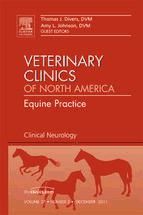 Portada de Clinical Neurology, An Issue of Veterinary Clinics: Equine Practice - E-Book (Ebook)