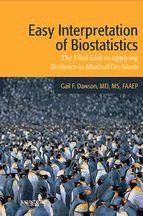 Portada de Easy Interpretation of Biostatistics E-Book (Ebook)